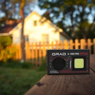 Отпугиватель животных "ГРАД А-1000 ПРО ОПТИК"