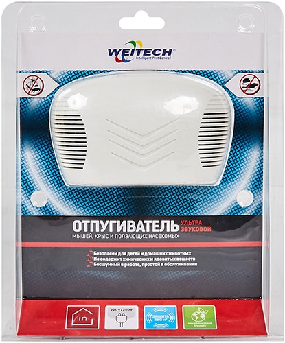 Ультразвуковой отпугиватель грызунов Weitech WK0300